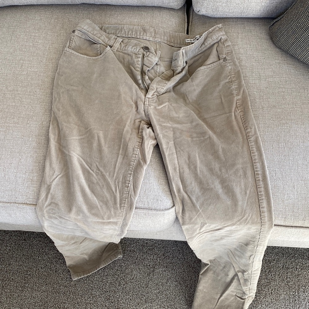 Tan Peter Millar corduroy Pants